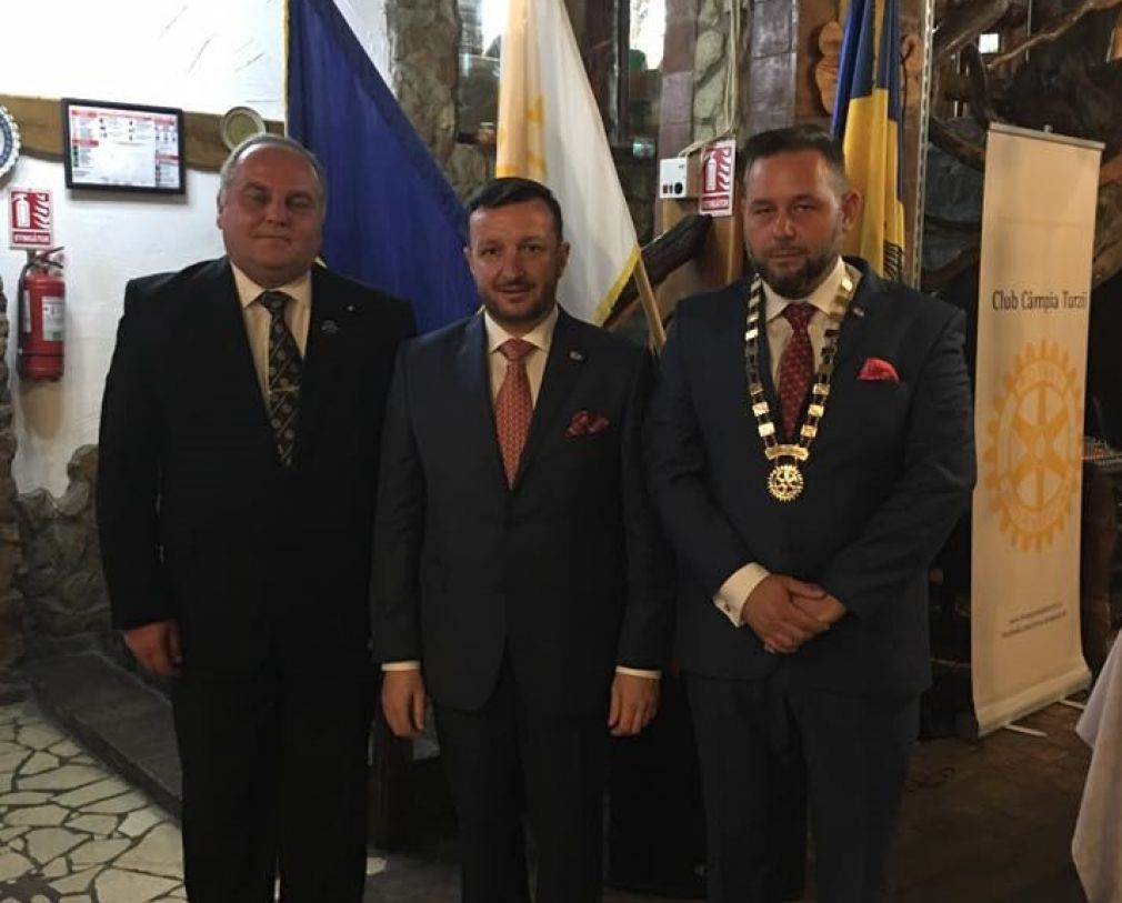 Doru Chiper, noul președinte al Rotary Câmpia Turzii