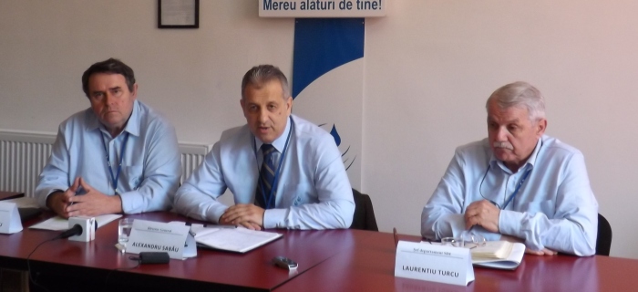 conferinta de presa compania de apa aries