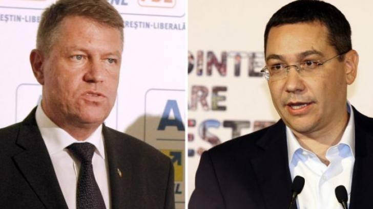 klaus iohannis victor ponta