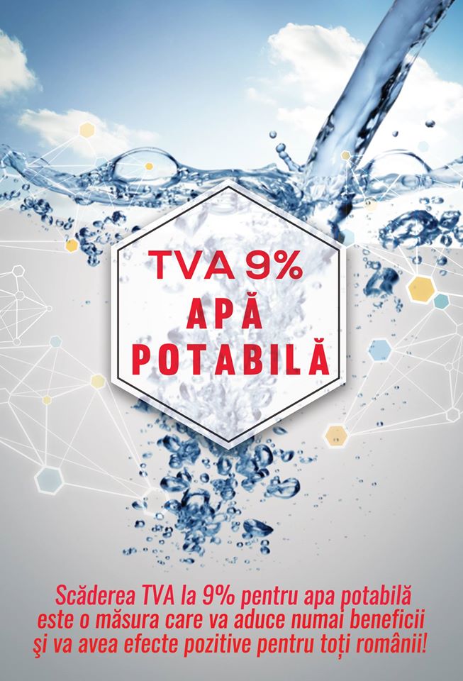 reducere tva apa potabila