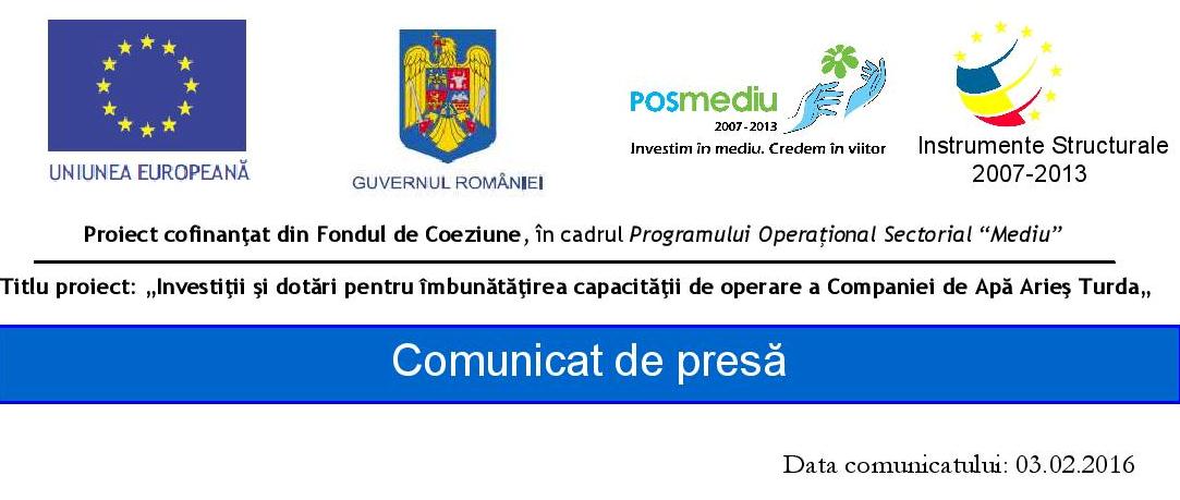 comunicat caa 3 februarie 2016