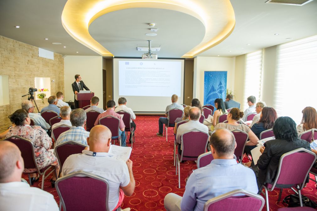 Seminar &laquo;Prezentarea investițiilor propuse prin Aplicația de finanțare si a documentațiilor de atribuire &icirc;n cadrul proiectului regional de dezvoltare a infrastructurii de apă şi apă uzată din regiunea Turda - C&acirc;mpia Turzii, &icirc;n perioada 2014-2020 &raquo;