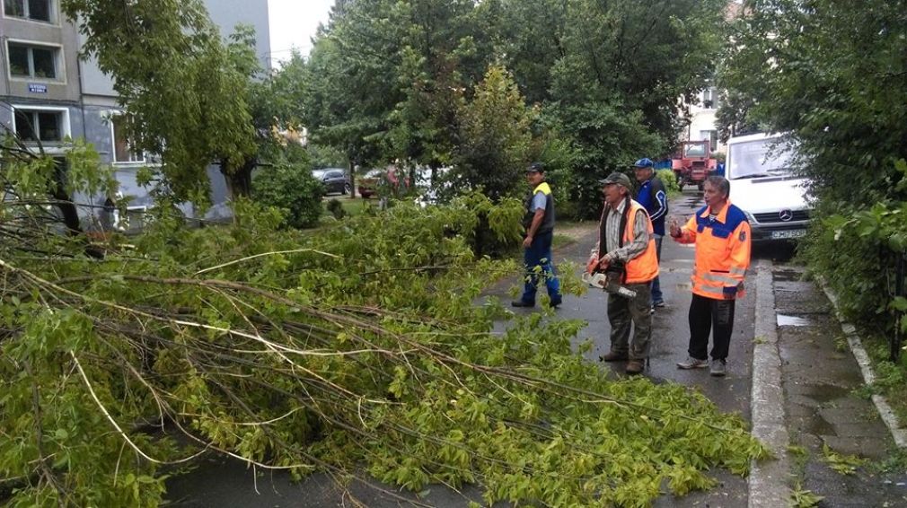 Primăria Câmpia Turzii: comunicat referitor la furtuna din 1 august 2016